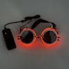 LED Steampunk Glasses Bar Fluorescent Party Halloween Christmas Holiday Rave Neon Music Glow Steampunk Sunglasses Y2k Decor