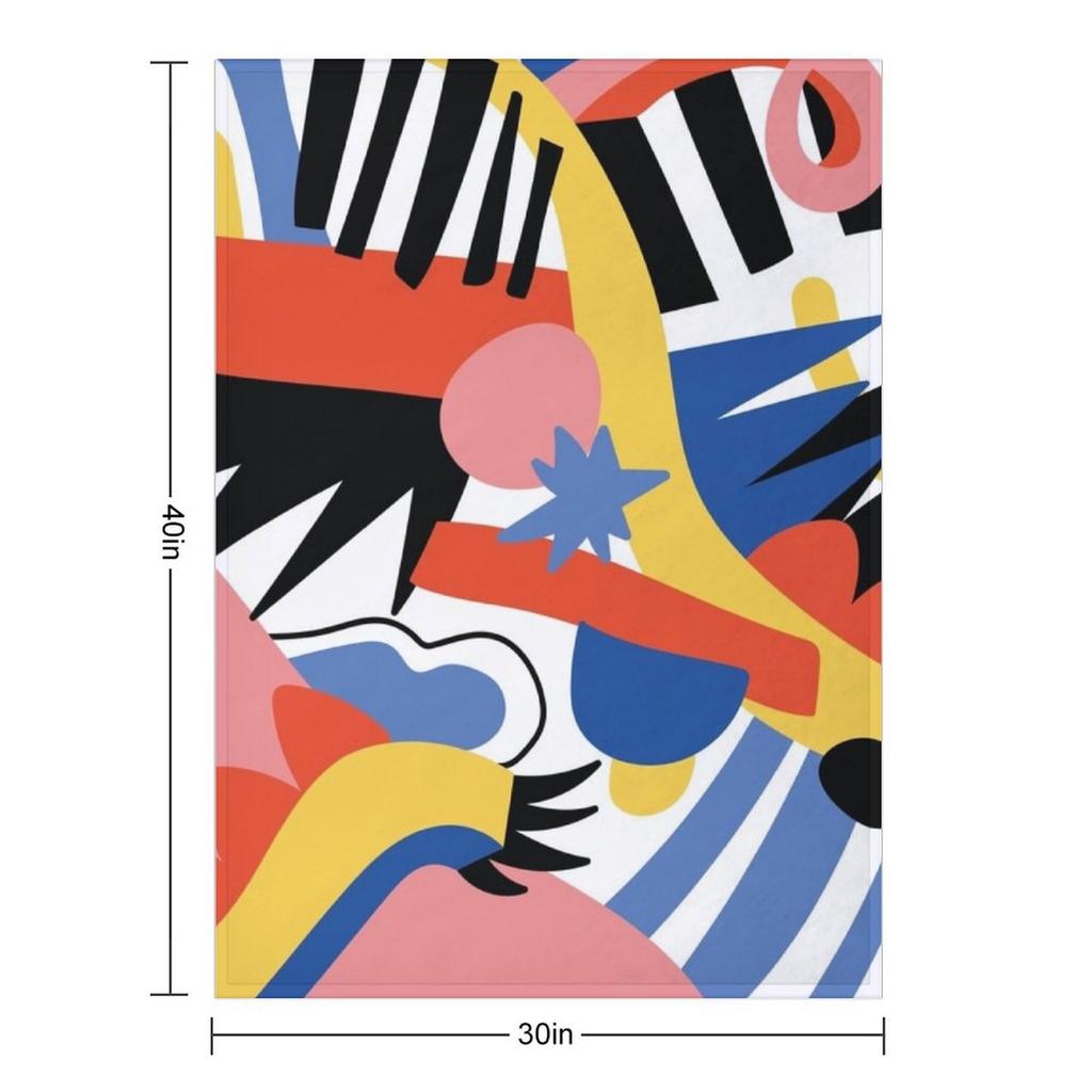 Hysterical Throw Blanket Multi-Purpose For Sofa Thin Luxury Flannel Fabric Blankets