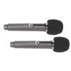 Wireless Microphones Bluetooth Dual Handheld Cordless Dynamic Mic System with Receiver for Karaoke