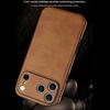 Luxury High-end Leather Case for iPhone 17 Pro Max 16 Pro 16e 15 14 Plus 13 12 11 XS XR X 7 8 Lens Protection Mobile Phone Cover