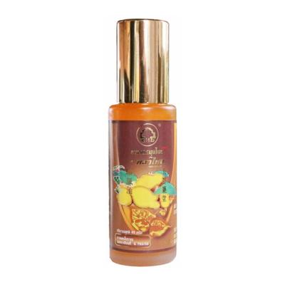 Phanaplai Herbal Massage Oil, Pump Bottle, Helps Relieve Body Aches, Formula 2, 85 G. - Made In Thailand