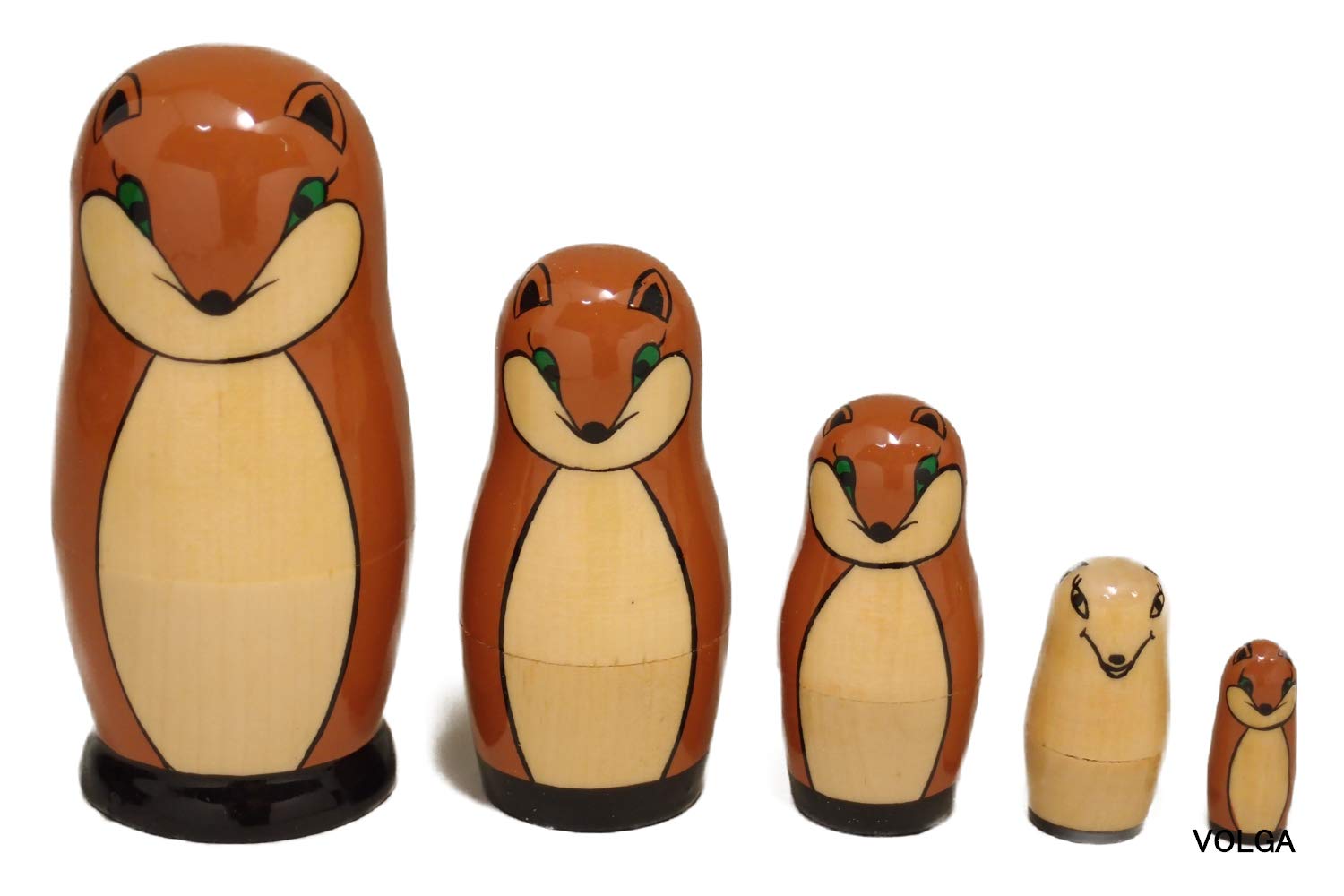 

VOLGA Matryoshka ANIMALS (Fox)