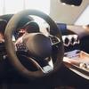 OLV5 3D Metal Car Logo Steering Wheel Sticker Decoration For Mercedes Benz AMG GLC W203 W206 W220 W205 W211 W212 W201 W210 W108 Class