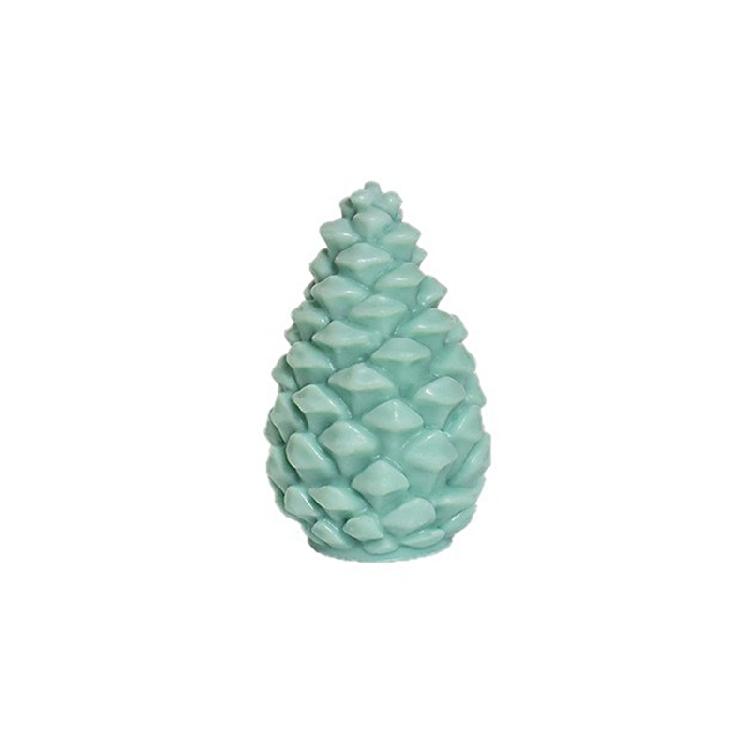 Christmas Tree Pinecone Silicone Candle Mold Heat Resistant Baking Mould For Making Candle Soap Holiday Decoration
