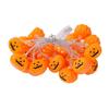 Halloween LED Pumpkin, Ghost & Bat Decorative String Lights for Courtyard Party - Colorful Atmosphere Lights