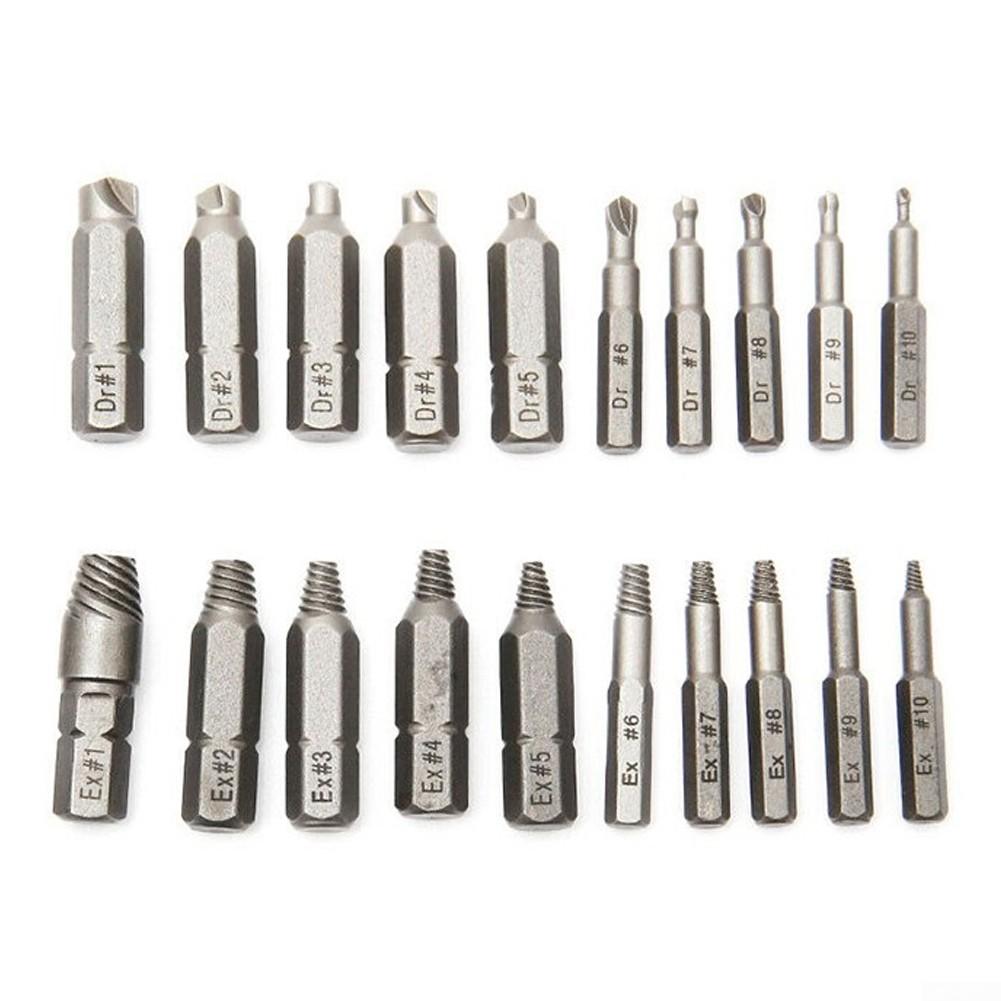 Accessories Drill Bit Screw Disassembler Grey Multipurpose
