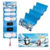 5 Pcs Christmas Money Envelope for Cash 10 Slots Surprise Money