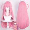 Just Saiyani Cosplay Bocchi The Rock Gotou Hitori Cosplay Costume JK Uniform Pink Jacket Skirt Wig Suit Halloween Anime Cosplay