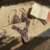 Leopard Floral Brazilian Mini Thong Bikini Women Swimwear Female Swimsuit Two-Pieces Bikini Set Bather Bathing Suit Swim