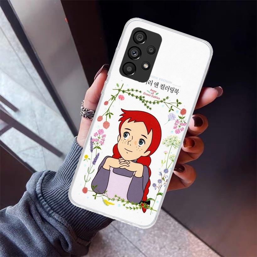 A-Anne Of Green Gables Shirley Phone Case For Samsung Galaxy A52 A51 A50S A32 A22 A12 A02S A72 A71 A31 A70 A30S Note 20 Ultra 10