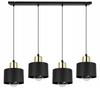 MODERN CEILING HANGING LAMP BLACK LED LAMP