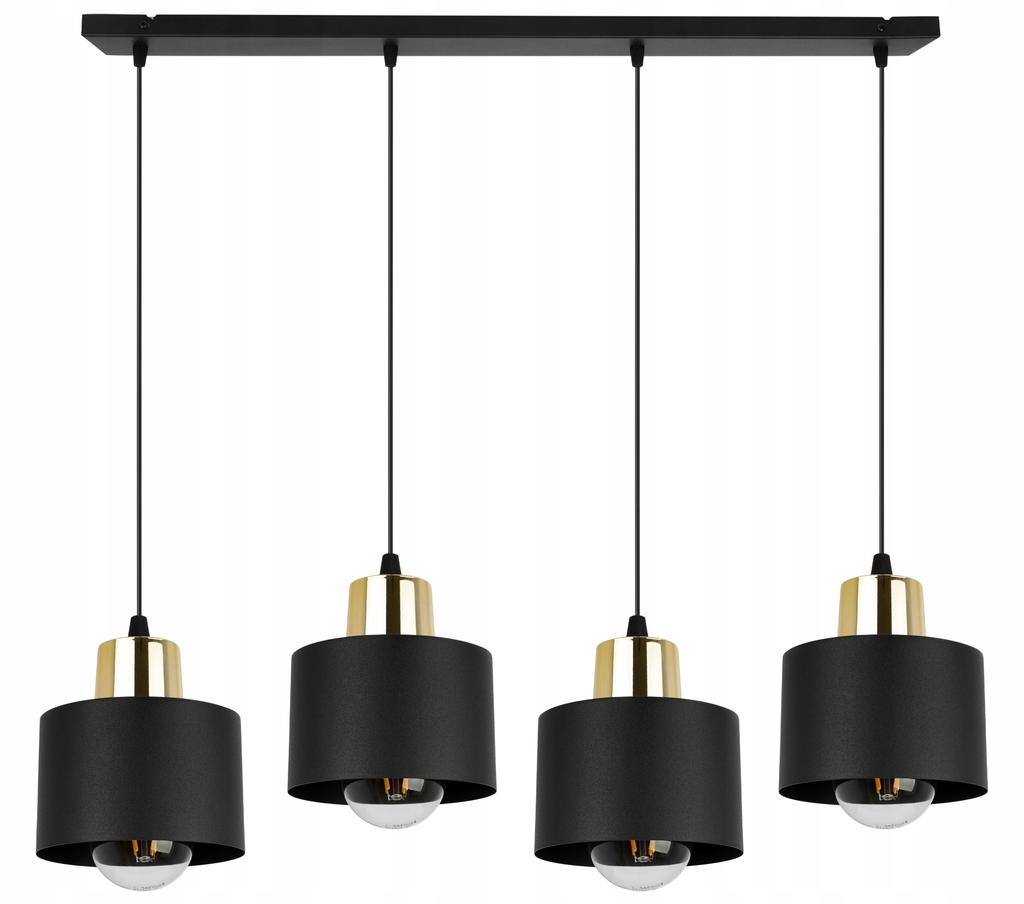 MODERN CEILING HANGING LAMP BLACK LED LAMP