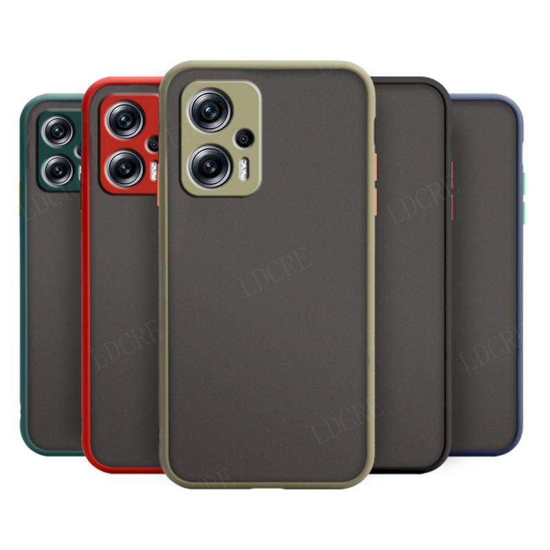 Pentru husă Poco X4 GT Husă pentru Xiaomi Poco X4 GT 5G Capas Spate Husă mată, translucidă, rezistentă la șocuri, pentru Poco X3 M3 M4 Pro X4 GT