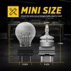 2X  3157 3156 Stop Brake Tail Light Bulb Super Red LED 48H For Ford EOA