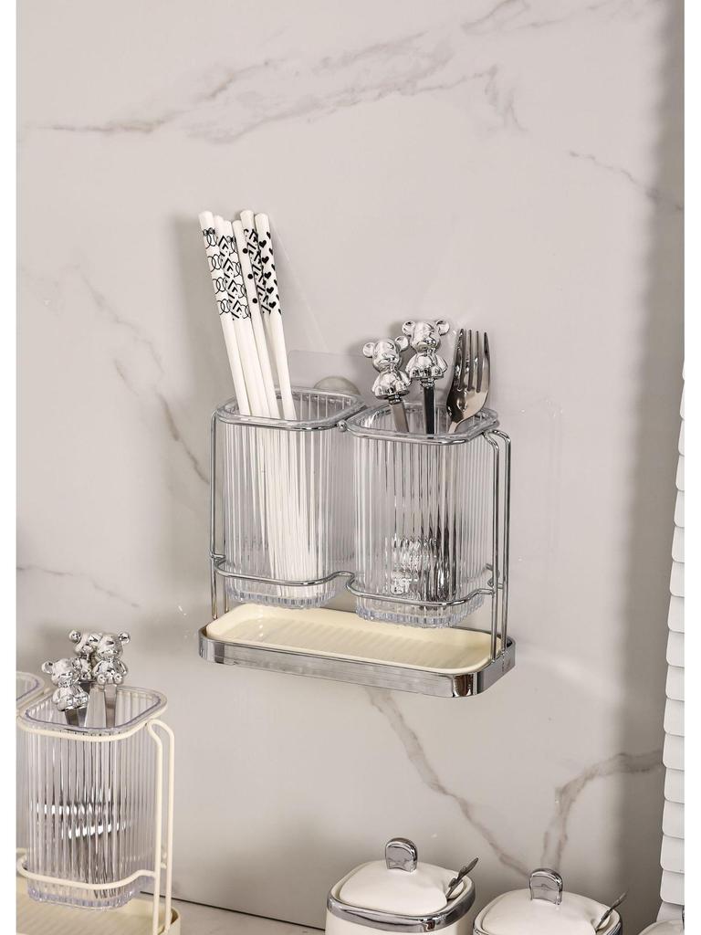 Luxus Wandhalter für Stäbchen & Besteck zum Abtropfen