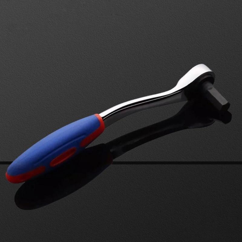 Mini Ratchet Wrench 72 Teeth Quick Socket Batch Head Ratchet Wrench Rod Screwdriver Bit Tool Wrench Repair Hand Tool