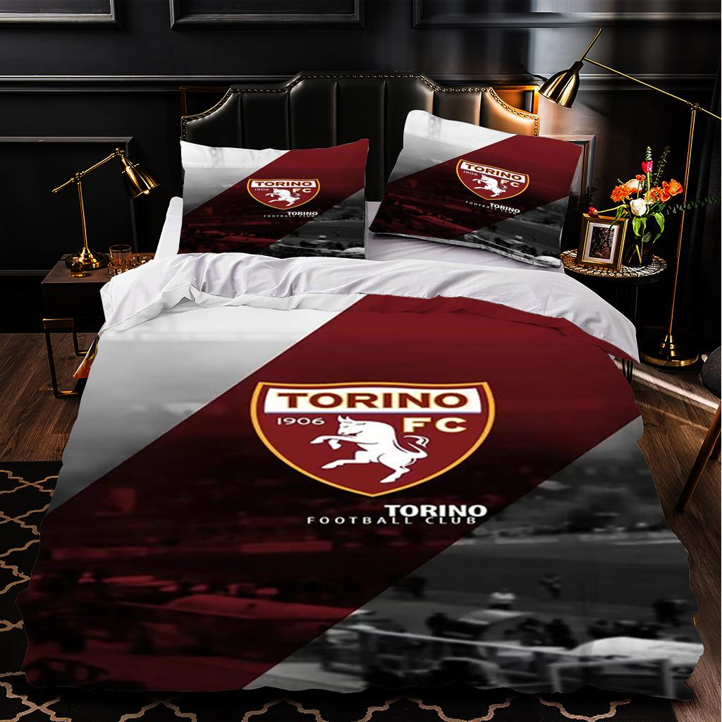 Football Team World Cup Bedding Three-piece Set - 3d Digital Print Home Textiles