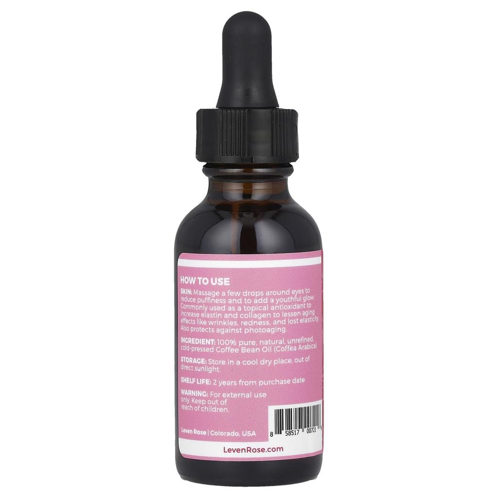 100% Pure and Natural, Coffee Bean Oil, 30Ml(1Fl Oz)