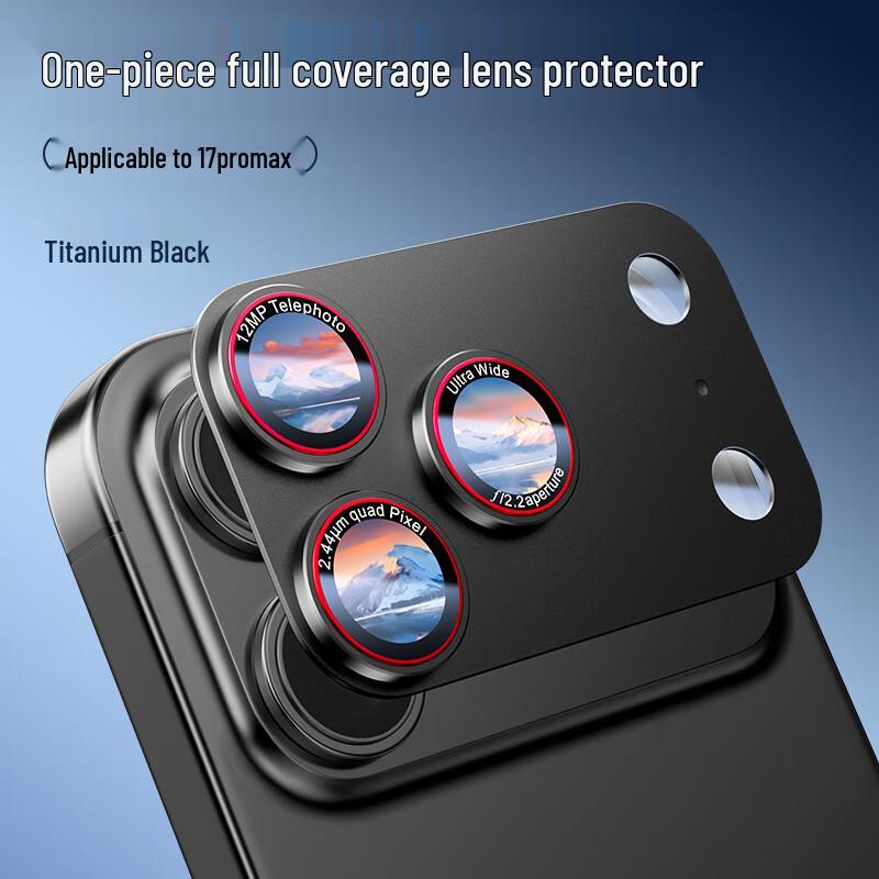 X-IT iPhone 17 Series Tempered Glass Camera Lens Protector