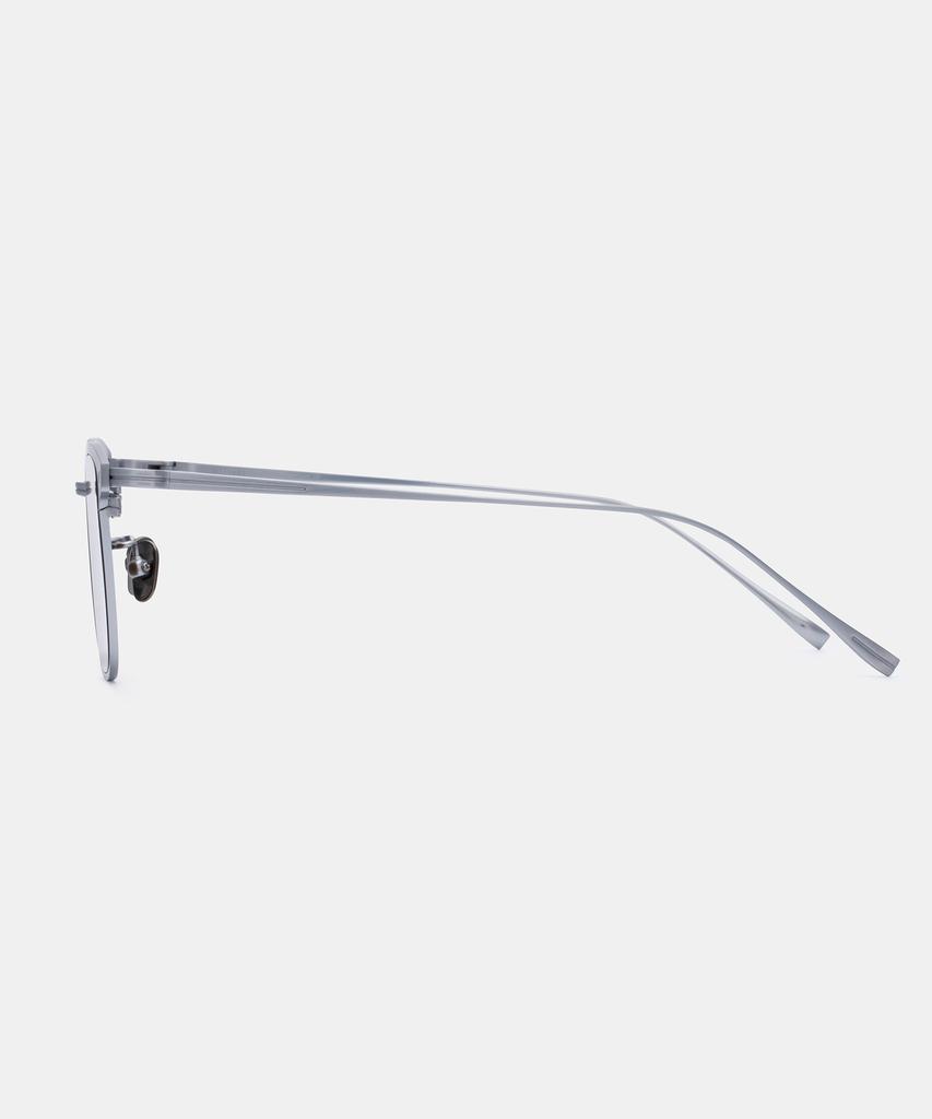 Maeteupeojeu Mp-10 Titanium Brown Sunglass Silver