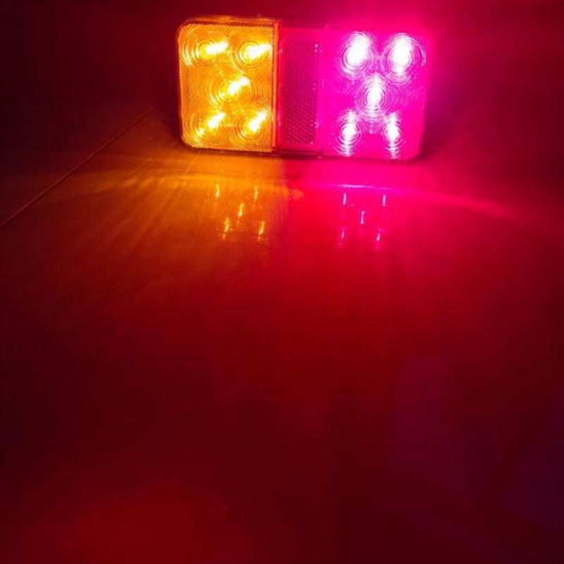 10LED Rücklichter Lampen LKW Anhänger Wohnwagen Bus Wohnmobil 12V
