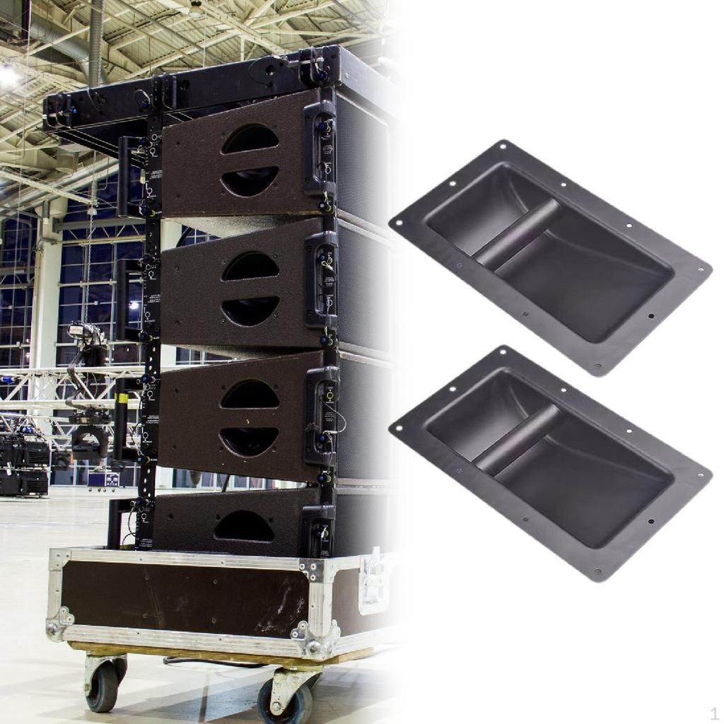 2 Stück Lautsprechergehäusegriffe Schwerlastbedarf Griff Seitenhandgriff Leichtgewicht Belastet