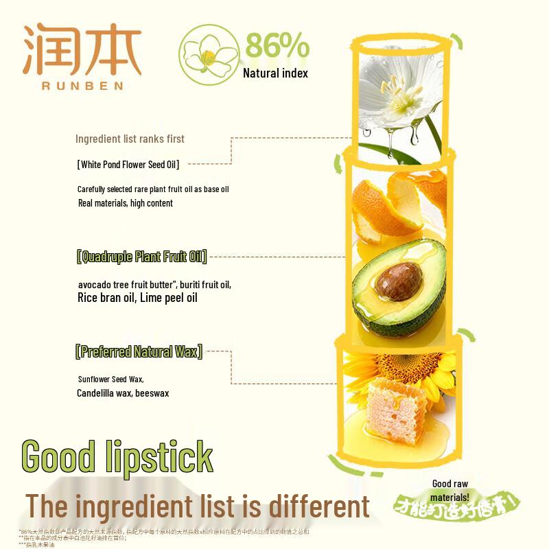 Runben Baby Moisturizing Lip Balm