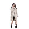 Yaya Women's 2024 Fall/Winter Long Hooded Down Jacket