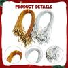 200 Christmas Bauble Hangers, Pre-cut for Hanging Tree Baubles
