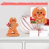 Christmas Cartoon Resin Ornaments, Holiday Decorations, Atmosphere, Decoration Props