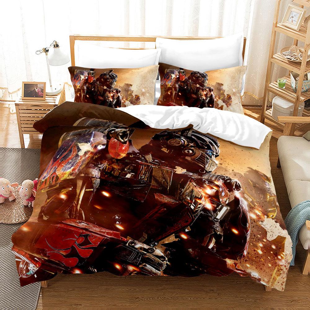 Transformers Movie 3D Printed Comforter Cover Duvet Cover Set