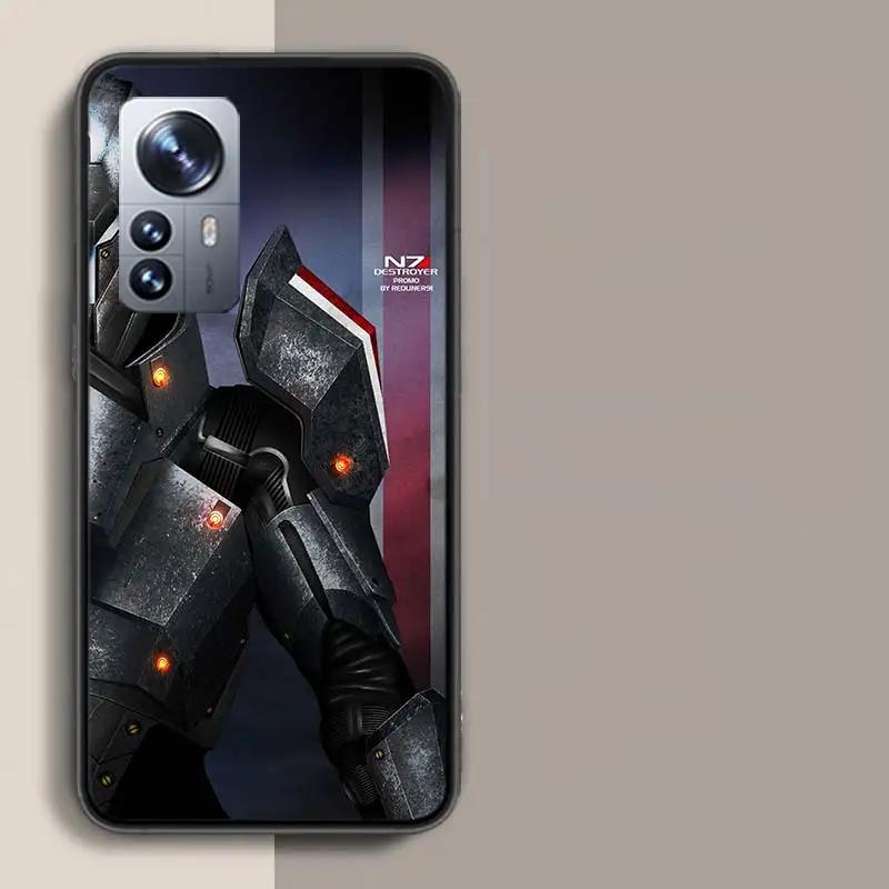N7 Mass Effect Phone Case For Xiaomi Poco X3 NFC X4 GT M3 M4 M5 M5S X7 X6 X5 F6 Pro F5 F4 Mi F3 F2 Cover TPU Capa Coque Clear Pa