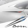 2 Stück Autoaufkleber TPU Autozubehör para auto für Cupra Born