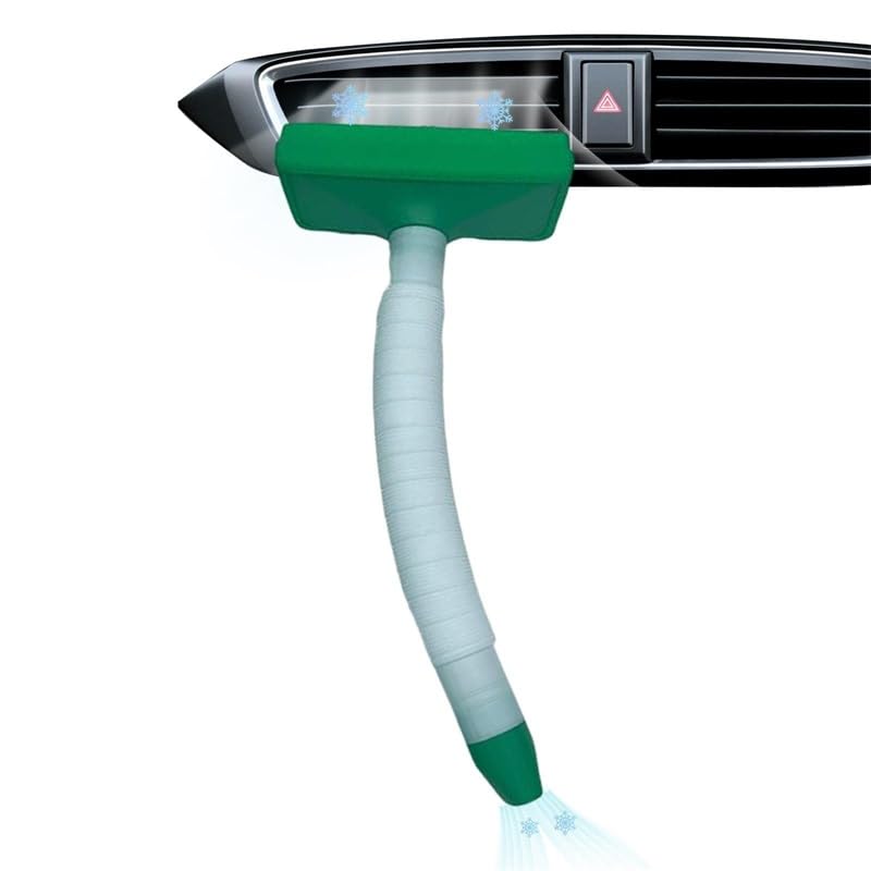 

Jinmoioy Car Air Conditioner Vent Extension, Cold & Heat Retention, Jewel Cooler, Manball Air білий