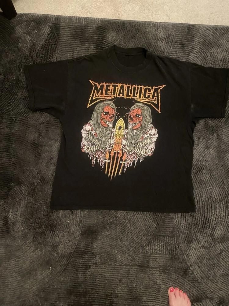 Metallica Summer Sanitarium 2003 Tour Унисекс Черный S-4XL Унисекс Футболка L