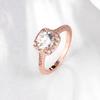 Fashion Rings For Women  Wedding Engagement Jewelry Accessory Cubic Zircon Stone Promise Finger Ring Anillos Femme