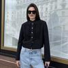 INS Womens Vintage Style Jacket Versatile Fashion Outerwear