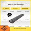 Household Rubber Threshold Ramp for Curbs and Slopes: Car and Road Edge Climbing Pad