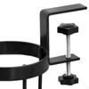 Clip On Desk Cup Holder Anti Spill Lightweight Adjustable Nonslip Clamp Water Bottle