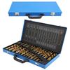Metric Drill Bits Set with Storage Box High‑Speed Steel for Iron Alum Inium Wood Plastic Drill Bit Set Twist Drill Bit