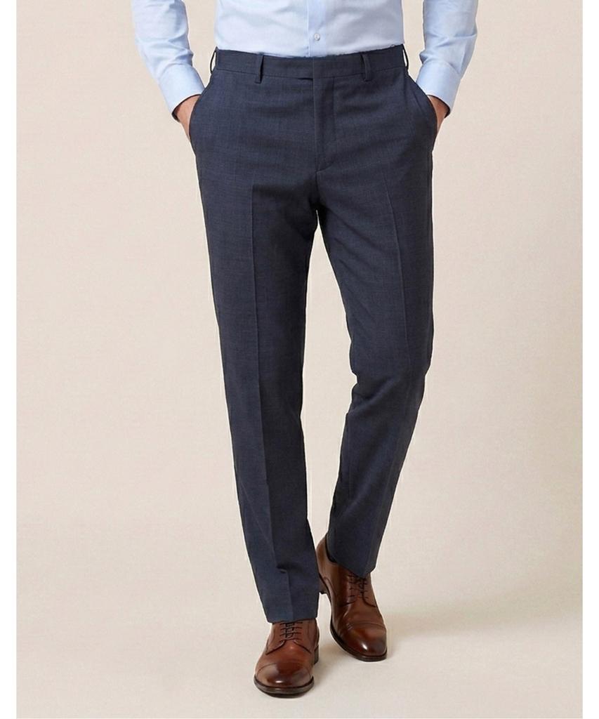 TREMOLO Micro Gray Blue Suit Pants_Tgbgbym3121
