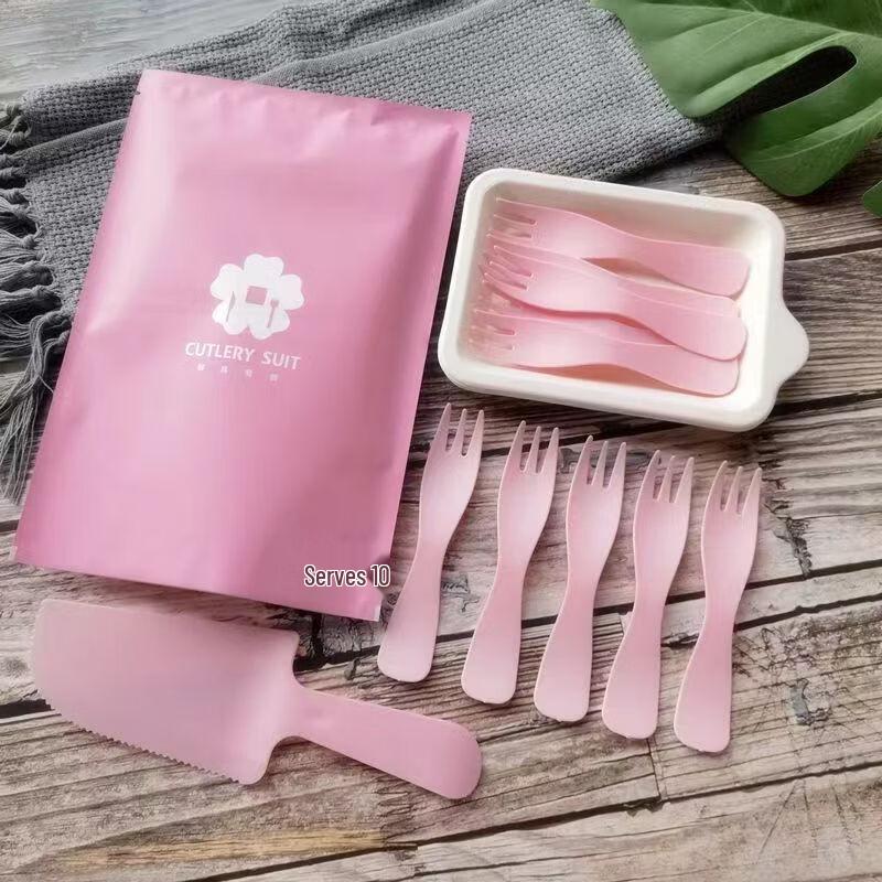 Disposable Cake Tableware Set