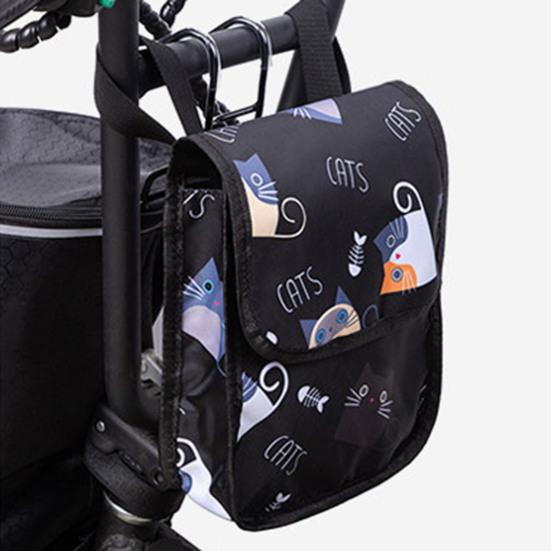 Geantă Bicicletă Impermeabilă Capacitate Mare Design cu Buton Strat Dublu Ghidon Tub Față