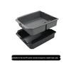 Tesla Model 3 Facelift Double-Layer Center Console Glasses Holder & Storage Box Accessory.