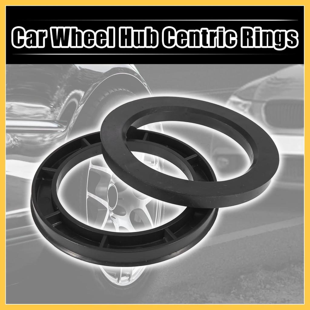 4pcs Plastic 78.1mm to 106mm Car Hub Centric Rings Wheel Bore Center Spacer Auto Replacement Parts