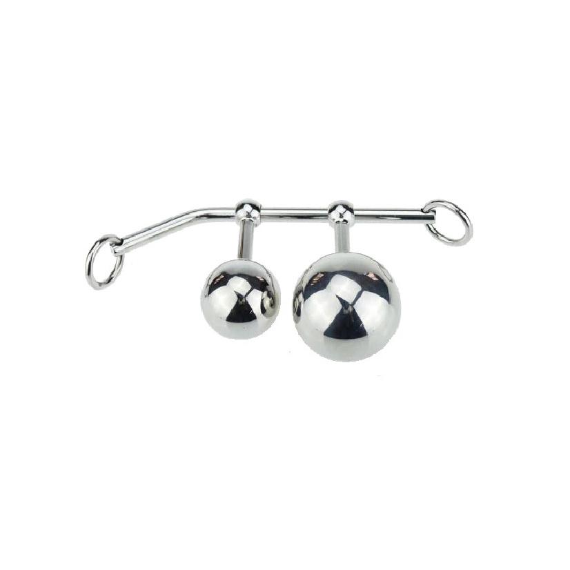 Metal Replaceable Double Ball Anal Hook Adult Supplies Sex Toys Adjustable Replaceable