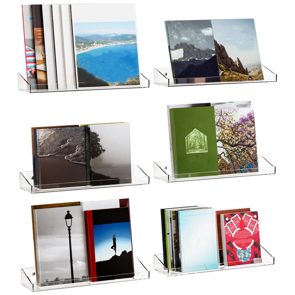 Shelves For Room Wall Clear Home Organizer Rack Living Room Floating Shelves For Makeup Book Decoration Perfume Bottle Action