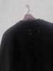 Ma Jia Four-Corner Pullover Sweater - Round Neck, Loose Fit, Long Sleeve