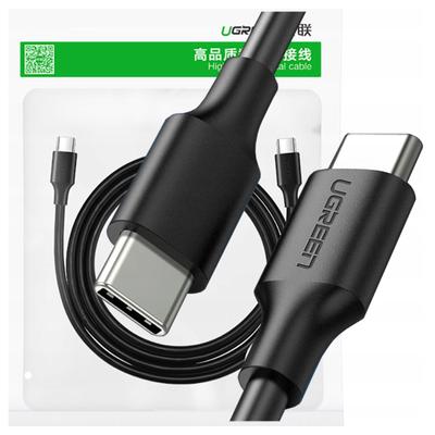 Kabel USB-C zu USB-C PD Ugreen US286 Power Delivery 60W 1M (Schwarz)