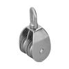 50mm 2.0in Marine Pulley Double Roller 400kg Loading 304 Stainless Steel Heavy Duty for Yachts Boats